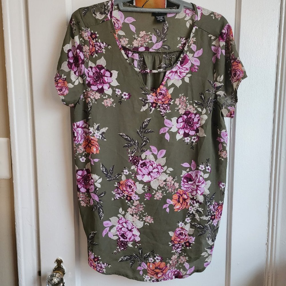 Torrid Chiffon Short sleeve blouse